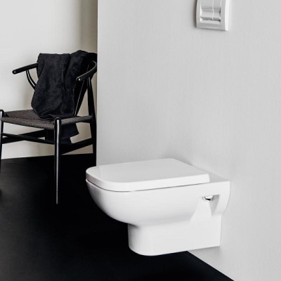 VAS WC I.LIFE A SUSPENDAT RIMLESS+, CU FUNCTIE DE BIDEU, 54X35.5 CM